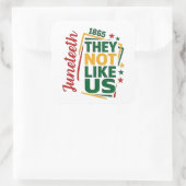 1865年の黒い歴史が気に入らない スクエアシール (バッグ)