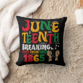 1865年の12番目の自由からの全ての連鎖を壊す クッション (ブランケット)