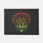 1865年の12番目の自由から自由な ドアマット (正面)
