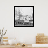 1865年リッチモンドの聖ヨハネ教会 ポスター (キッチン)