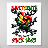 1865年以来すべての鎖を破壊する十二月十二日 ポスター (正面)