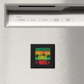 1865年以来のジュネティース無料イッシュ黒史アフロア マグネット (インサイチュ (食洗機))