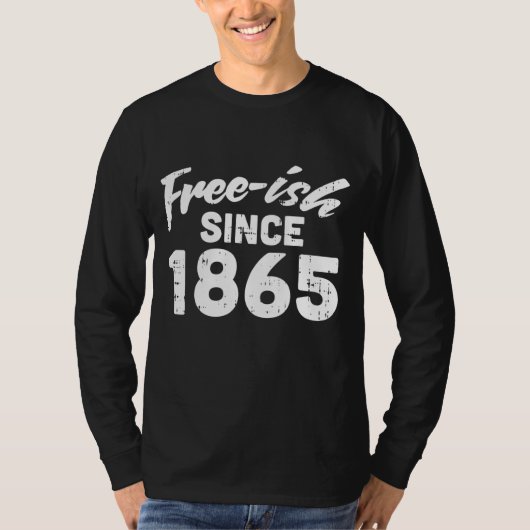 1865年以来のフリッシュ黒史の月のプライドProte Tシャツ (正面)