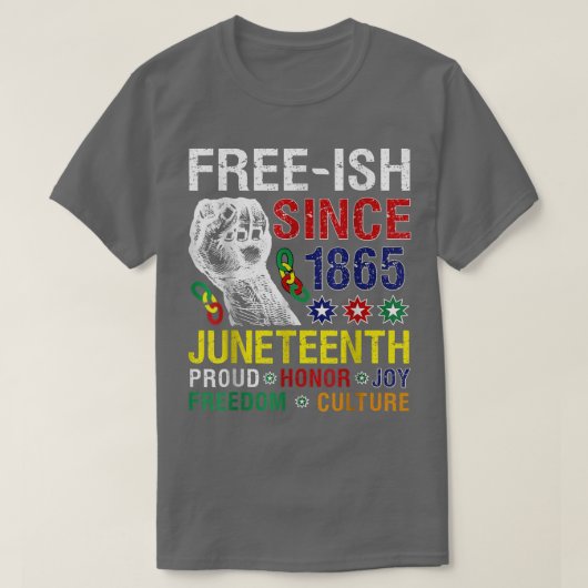 1865年以来の自由の十二番目の自由の罪 Tシャツ (デザイン正面)