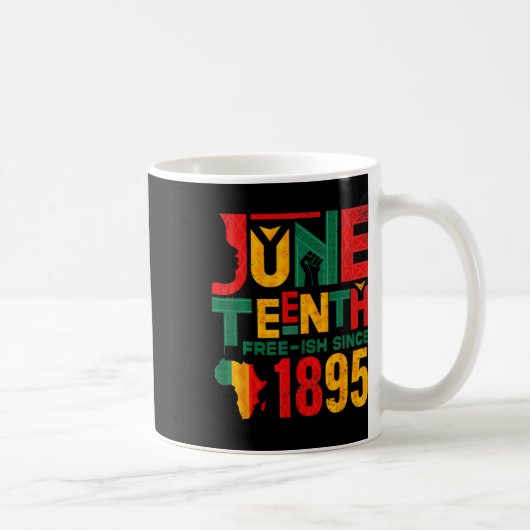 1865年以来の12月フリーイッシュ3 コーヒーマグカップ (右)