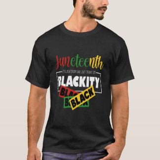 1865年以来アフリカ系アメリカ人のブラック・アンファログチック・フリー的存在 Tシャツ