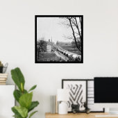 1865年初のフェデラルワゴン列車 ポスター (ホームオフィス)