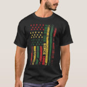 1865年十二月十五日旗以来の自由の国旗 Tシャツ (正面)
