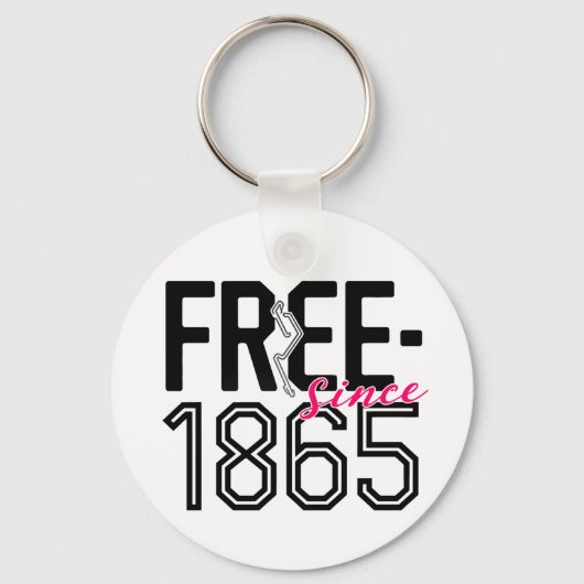 1865年十月解放デザイン以来FREE キーホルダー (正面)