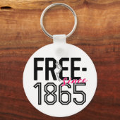 1865年十月解放デザイン以来FREE キーホルダー (正面)