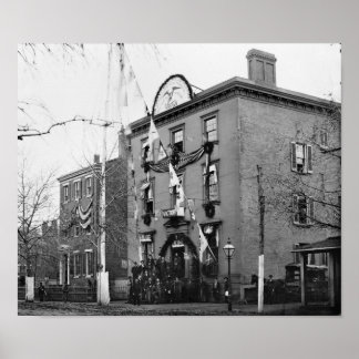 1865年南北戦争服部 ポスター