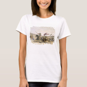 1865年後を追のThe Bull's up the Charge（カラーライト） Tシャツ