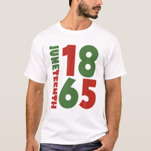 1865年祝のアフリカの1865年 Tシャツ