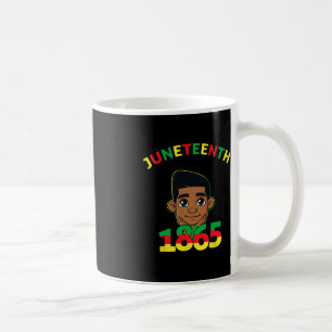 1865年祝の1865年カッコいい茶色の皮の王B コーヒーマグカップ