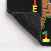 1865年祝の1865年カッコいい茶色の皮の王B マウスパッド (コーナー)