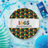 1865年祝以来の十二番目の黒史 ペーパープレート (パーティー)