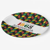 1865年祝以来の十二番目の黒史 ペーパープレート (アングル)