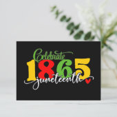 1865年祝以来の自由 招待状 (スタンド正面)