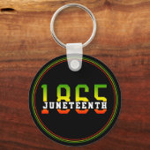 1865年祝十月黒自由 キーホルダー (正面)