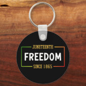 1865年祝十月黒自由 キーホルダー (正面)