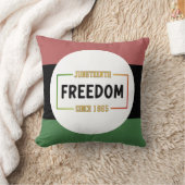 1865年祝十月黒自由 クッション (ブランケット)