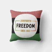 1865年祝十月黒自由 クッション (裏面)