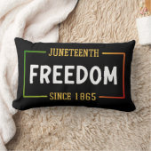 1865年祝十月黒自由 ランバークッション (ブランケット)