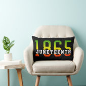 1865年祝十月黒自由 ランバークッション (椅子)