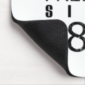 1865年黒人歴史以来の女性は自由なジュネティース マウスパッド (コーナー)