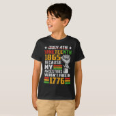 1865年12月の私の先祖は無料で私を持っていた Tシャツ (正面フル)