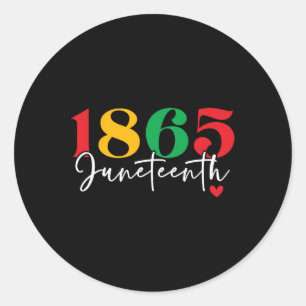 1865年12月祝黒史月間 ラウンドシール