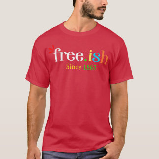 1865年12月18日ブラック・ヒストリー・プライド Tシャツ
