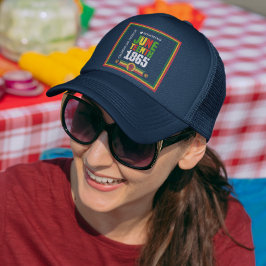 1865年6月の自由祝を讃える キャップ