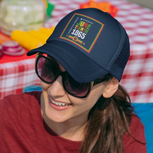 1865年6月の自由祝を讃える キャップ