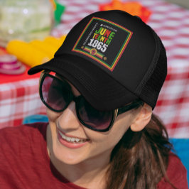 1865年6月の自由祝を讃える キャップ