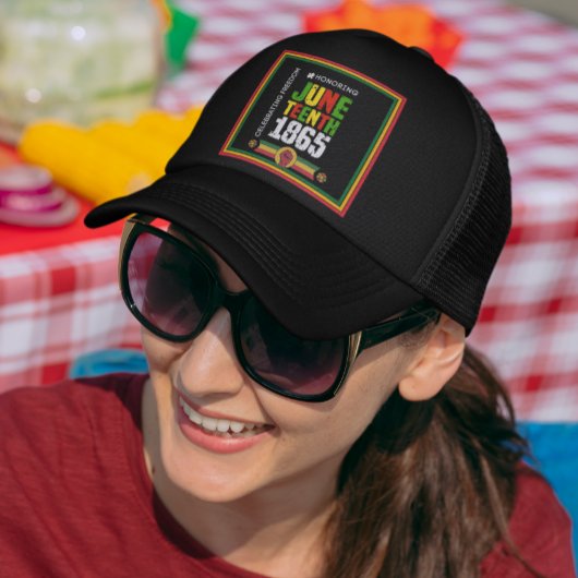 1865年6月の自由祝を讃える キャップ