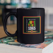 1865年6月の自由祝を讃える ツートーンマグカップ