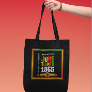 1865年6月の自由祝を讃える トートバッグ