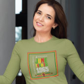 1865年6月の自由祝を讃える Tシャツ