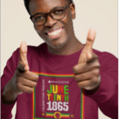 1865年6月の自由祝を讃える Tシャツ