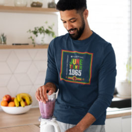 1865年6月の自由祝を讃える Tシャツ