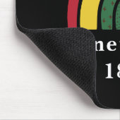 1865年6月アフリカ系アメリカ人の黒人史 マウスパッド (コーナー)