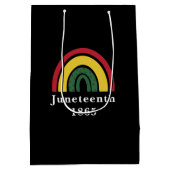 1865年6月アフリカ系アメリカ人の黒人史 ミディアムペーパーバッグ (裏面)