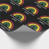 1865年6月アフリカ系アメリカ人の黒人史 ラッピングペーパー (角)