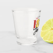 1865年6月フリーダムブラックヒストリお祝い ショットグラス (左)