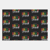 1865年6月フリーダムブラックヒストリお祝い ラッピングペーパーシート (正面3)