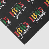 1865年6月フリーダムブラックヒストリお祝い 薄葉紙 (詳細)