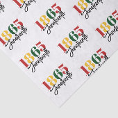 1865年6月フリーダムブラックヒストリお祝い 薄葉紙 (詳細)