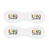 1865年6月フリーダムブラックヒストリお祝い 野球ボール (パネル)