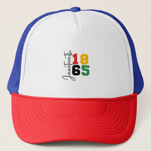 1865年6月実在独立日 キャップ (正面)